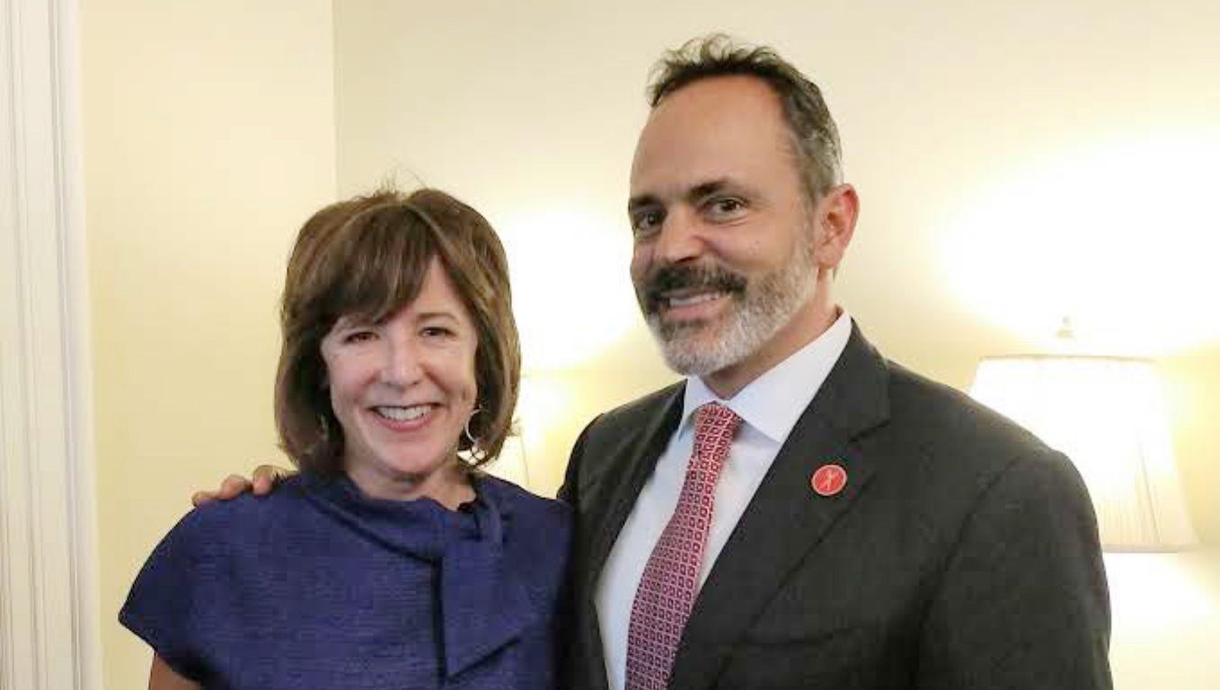 Lynn Allen, BiF CEO, and Kentucky Governor Matt Bevin